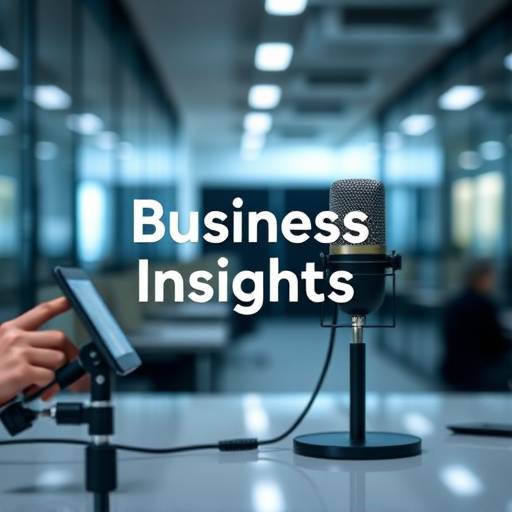 Podcast cover for 'Business Insights: Strategies for Success'
